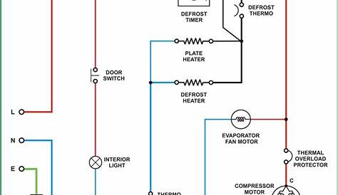 Domestic Refrigerator Wiring | Hermawan's Blog (Refrigeration and Air