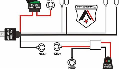 Led Light Wiring Diagram - Cadician's Blog