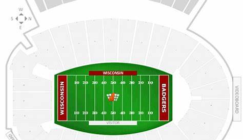 seat number camp randall seating chart
