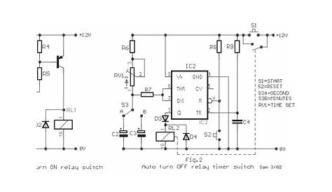digital timer switch circuit diagram