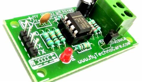 RS485 to TTL Converter Circuit,Two-way RS232 to MAX485 for Arduino