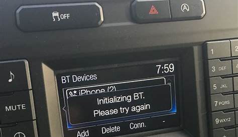How to reset the bluetooth or is it broke - Ford F150 Forum - Community