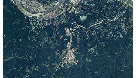 Aerial Photography Map of South Charleston, WV West Virginia