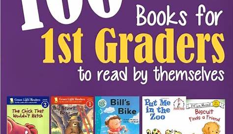 100 Books for First Graders to Read Themselves (by reading level)