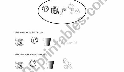 spatial concepts worksheets