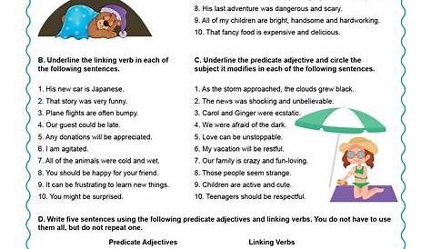 subject and predicate worksheets pdf with answers - WorkSheets for Kids