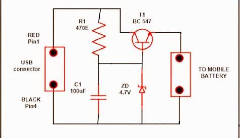 wireless charger circuit diagram