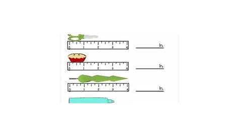 Awesome measurement worksheets for first grade that are differentiated