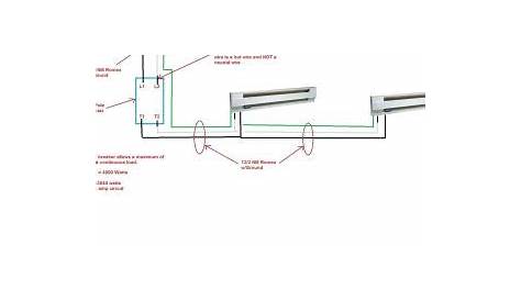 marley baseboard heater wiring diagram