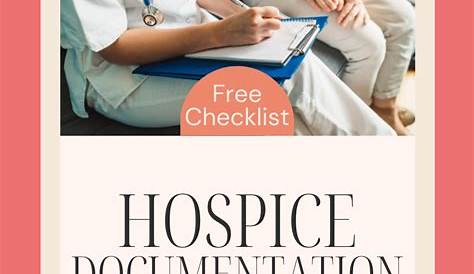 hospice nursing documentation examples