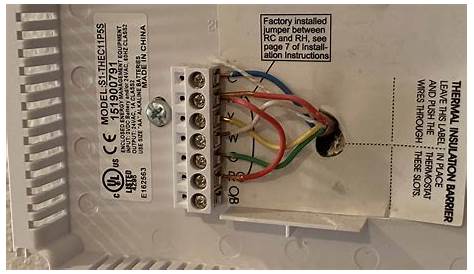 honeywell thermostat wiring diagram 6 wire - Wiring Diagram and Schematics