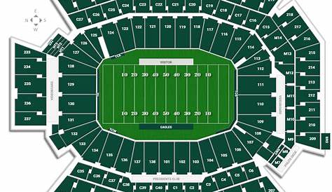 Lincoln Financial Field Seating Charts - RateYourSeats.com