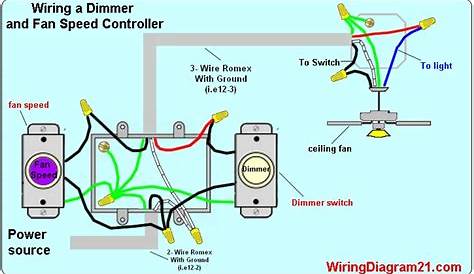 ceiling fan speed control schematic