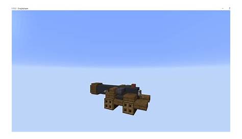 Building a gun each day in Minecraft day 2. Anouther naval cannon this