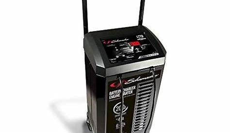 Schumacher SC1309 6/12V Wheeled Automatic Battery Charger and 40/200A