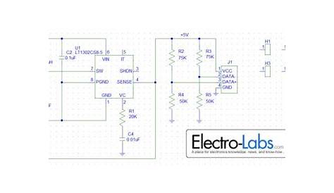 micro usb mobile charger circuit diagram