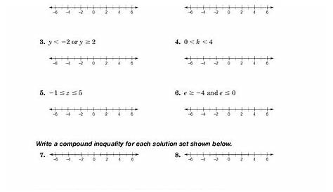 solving inequalities practice worksheet