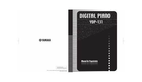 Yamaha YDP-131 Manual do proprietário | Manualzz