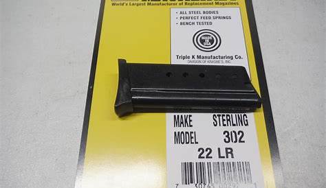 STERLING 302 22 6RD MAGAZINE Model for sale at Gunsamerica.com
