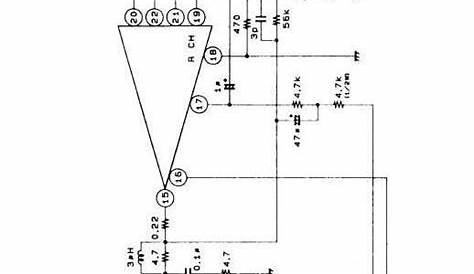 stk442 130 amplifier circuit diagram
