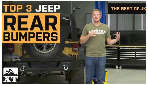 The 3 Best Jeep Wrangler Rear Bumpers For 2007-2017 JK - YouTube