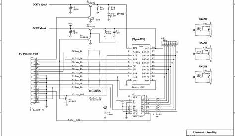 avr programmer circuit diagram