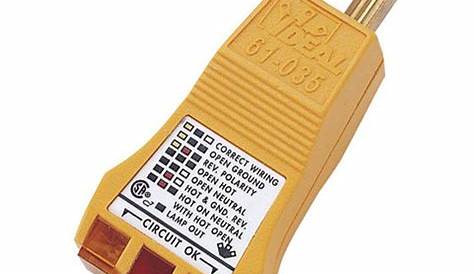 Ideal E-Z Check Circuit Tester-61-035 - The Home Depot