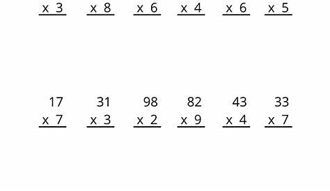 multiplication worksheets 0 2