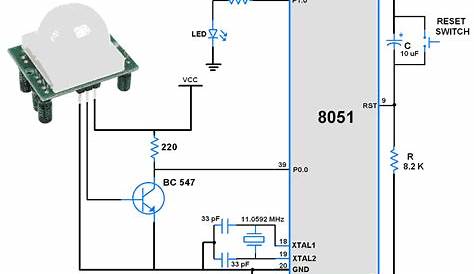 Motion Detector Circuit Using 555 Timer : The motion detector is not