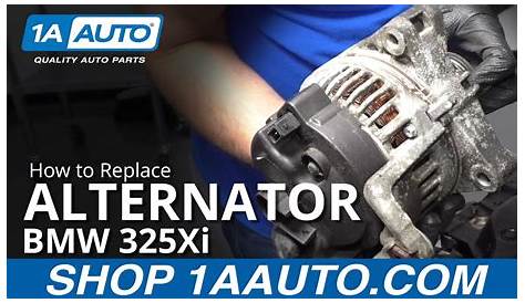 how to replace alternator 2007 bmw 530i