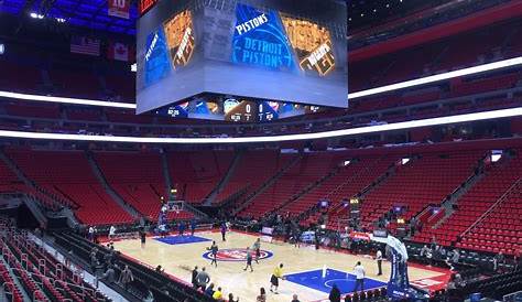 Section 105 at Little Caesars Arena - Detroit Pistons - RateYourSeats.com