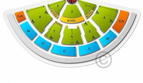 seating chart xfinity center mansfield ma