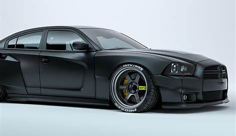 Dodge Charger 2011-2014 Wide Body Kit on Behance