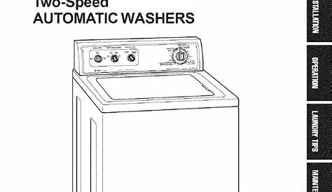 Kenmore 11016202691 User Manual AUTOMATIC WASHER Manuals And Guides