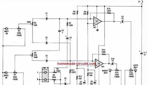 5 Simple Audio Mixer Circuits Explained - Homemade Circuit Projects
