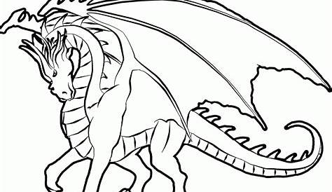 Printable Dragon Coloring Pages - Coloring Home