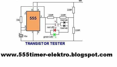 transistor tester circuit diagram