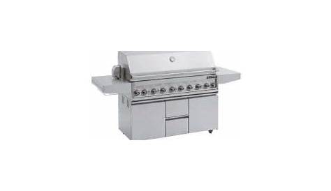 Grand Turbo By Barbeques Galore 52-Inch Natural Gas Grill On Cart : BBQ