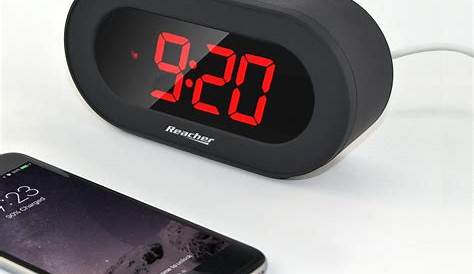 reacher alarm clock manual
