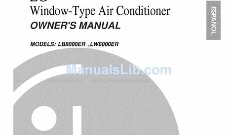 LG LB8000ER OWNER'S MANUAL Pdf Download | ManualsLib