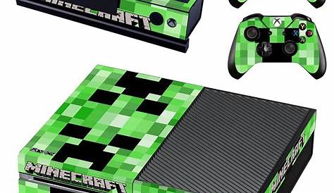 Minecraft decal skin for Xbox one Console & Controllers