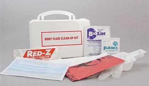 body fluid clean up kit