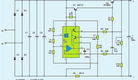1V-27V 3A Variable DC Power Supply Circuit Diagram - Power Supply Circuits