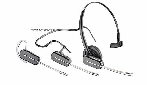 plantronics bluetooth headset w02 manual
