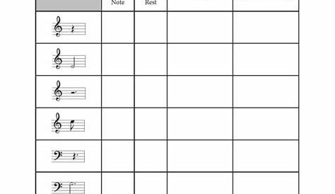 Music Theory Worksheets: 100+ Free Printable Activities - Jade Bultitude