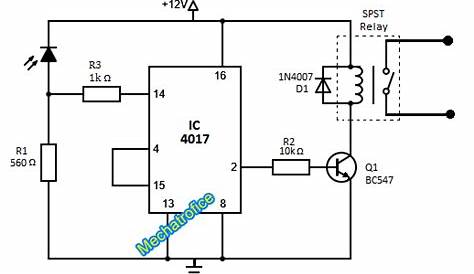 5 channel remote control circuit diagram