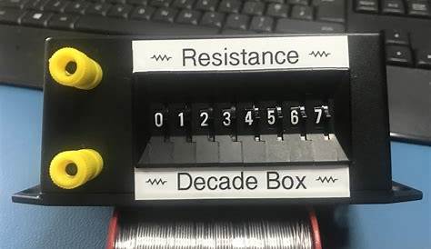 decade resistance box circuit diagram