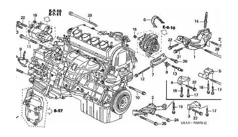 honda accord engine diagram 2005
