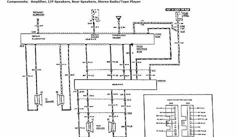 2000 ford ranger radio wiring diagram