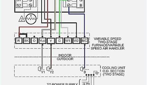 trane wiring diagrams model